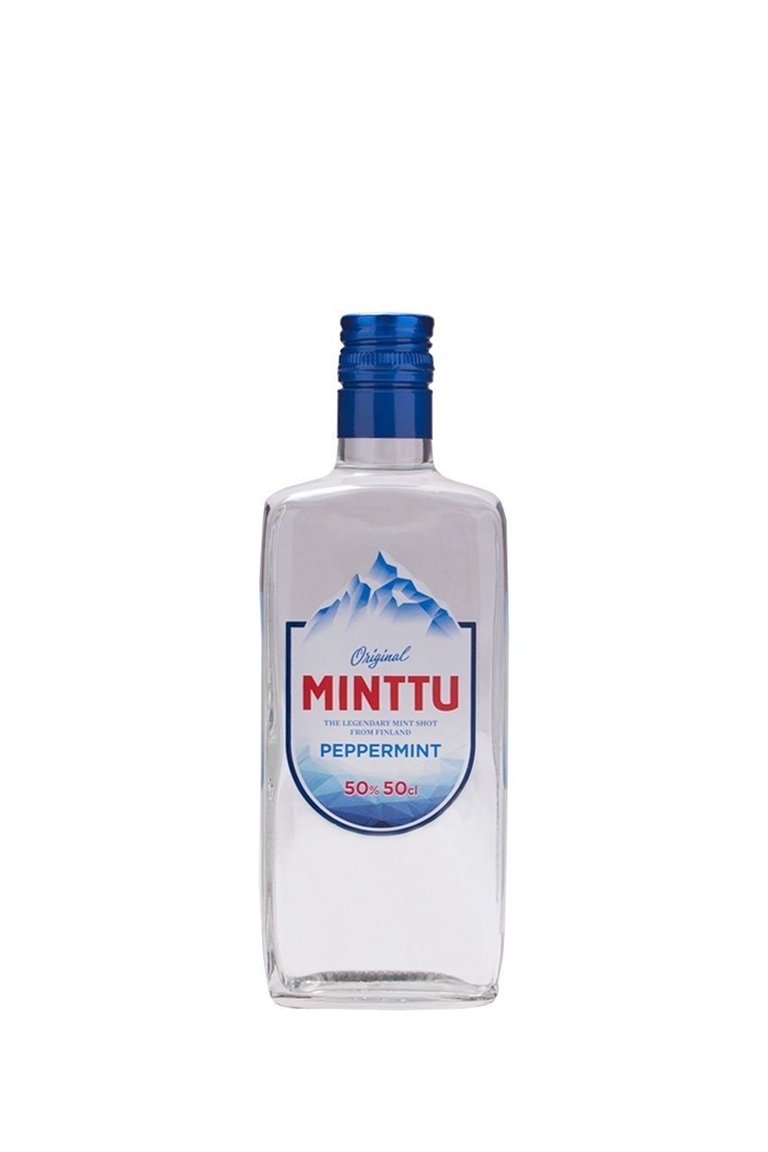 Ликер Минтту Перечная Мята, 50%, 0.5л