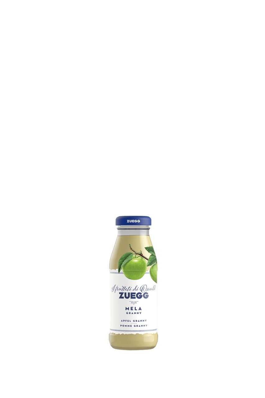 Сок Цуегг Зеленое Яблоко 100%, в стеклянной бутылке, 0.2л