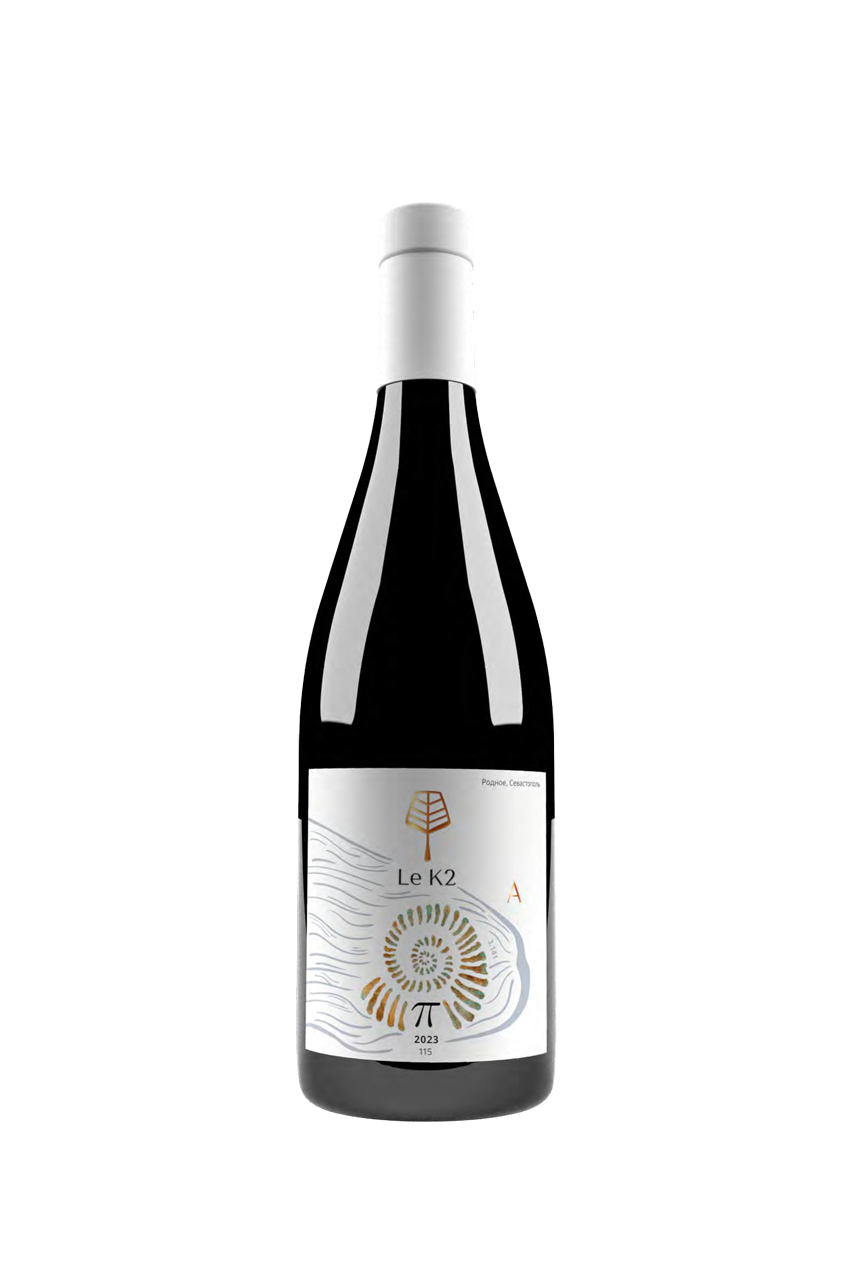 Вино Le K2 Пи, ЗГУ Крым, красное, сухое, 0.75л