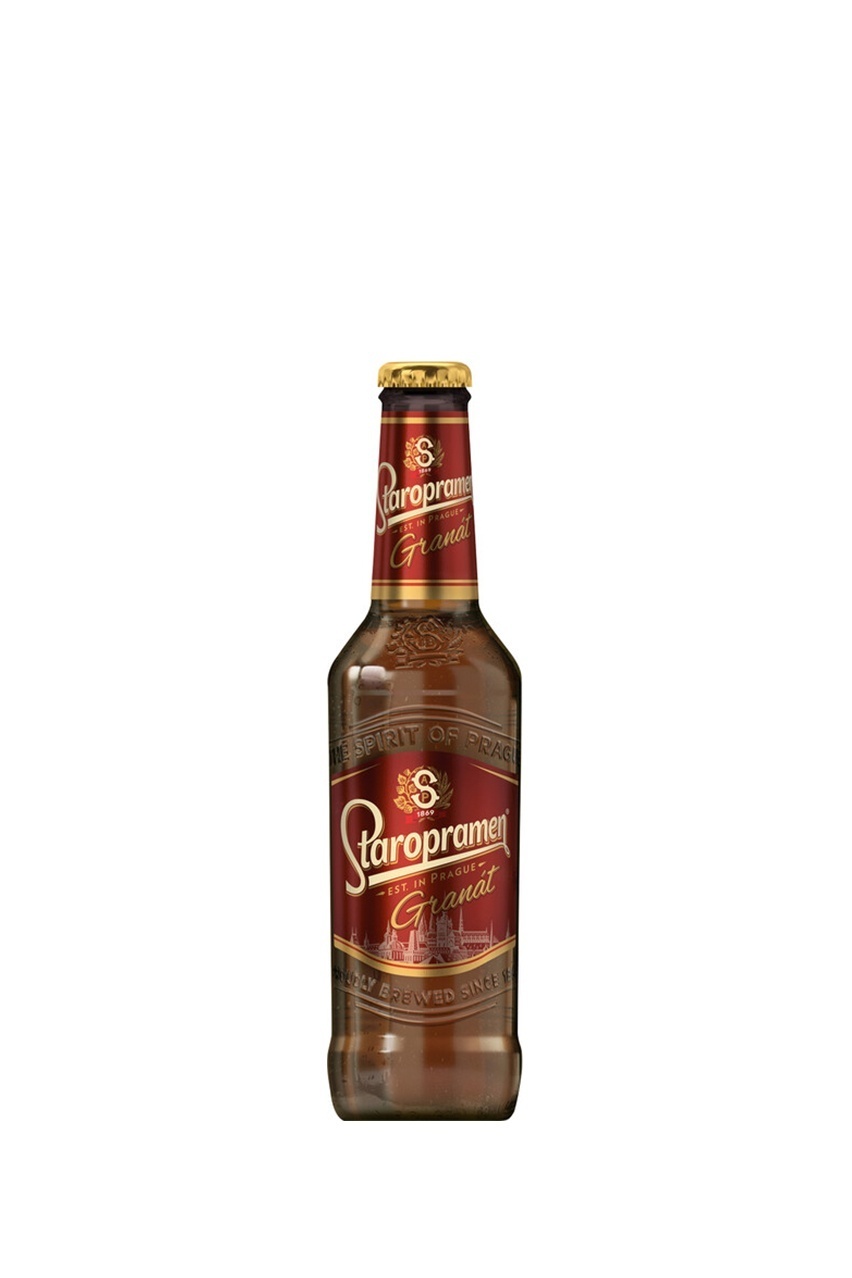 Пиво Старопрамен Гранат, красное, фильтрованное, 0.5л