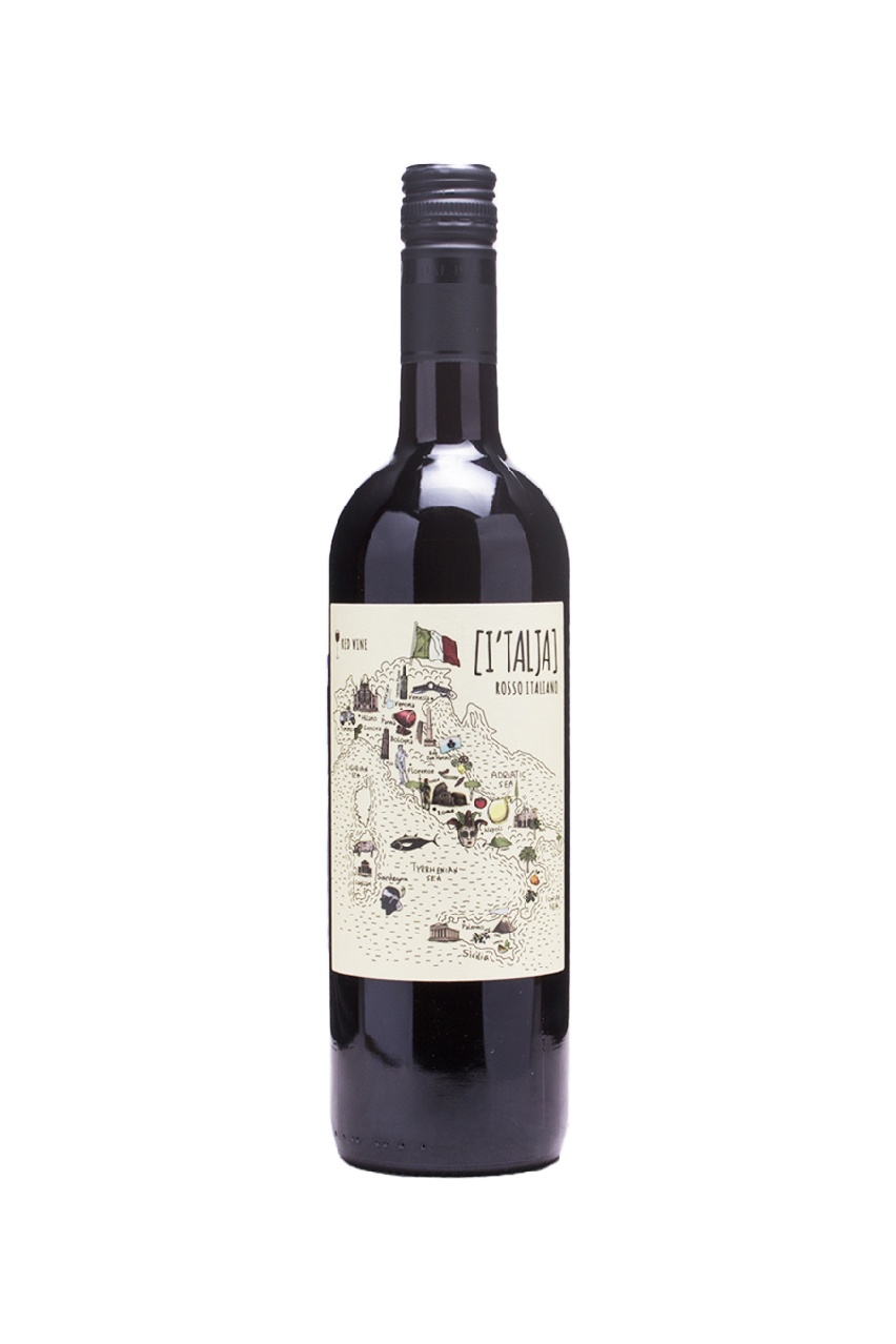 Вино Чечилия Беретта Италия Россо, красное, сухое, 0.75л