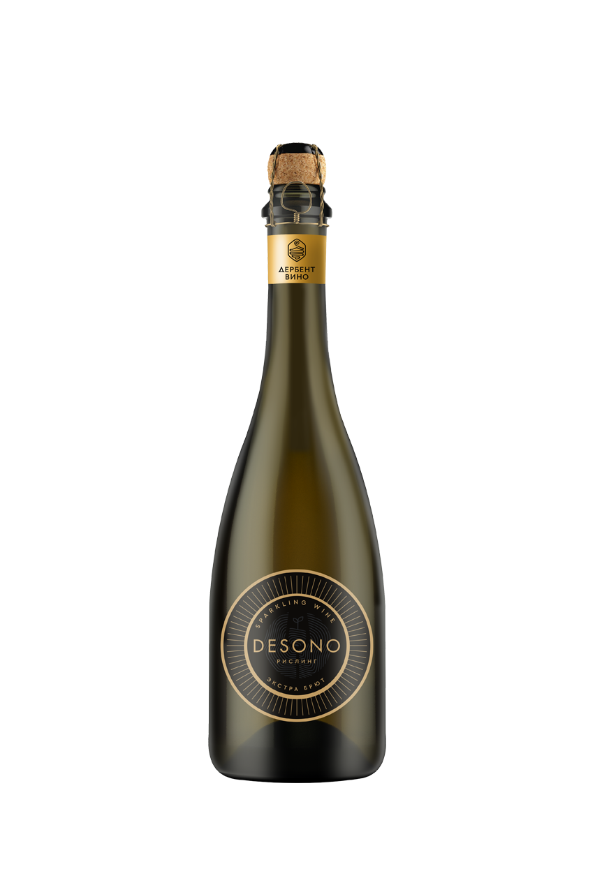 Игристое вино Дэсоно Рислинг, белое, экстра брют, 0.75л