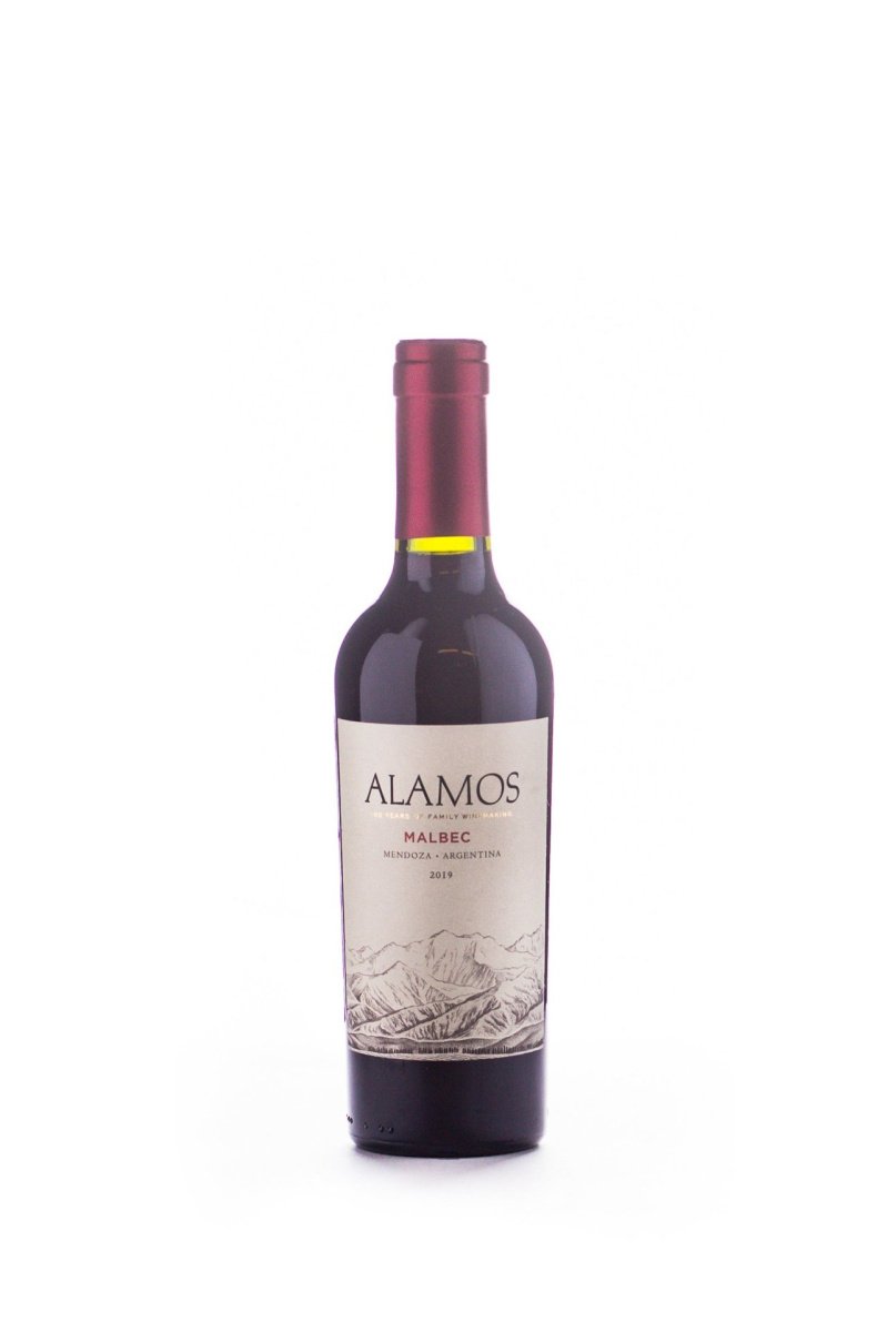 Вино Аламос Мальбек, красное, сухое, 0.375л