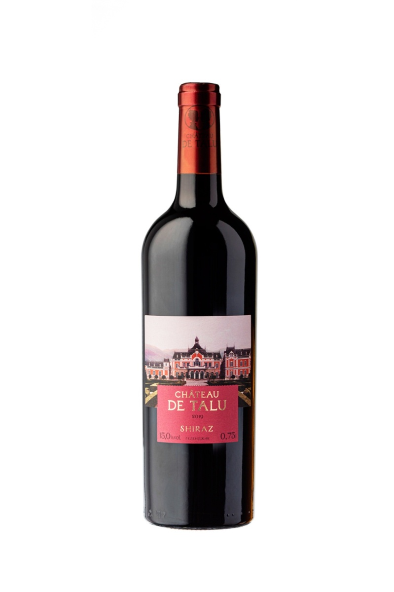 Вино Шато де Талю Шираз, красное, сухое, 0.75л