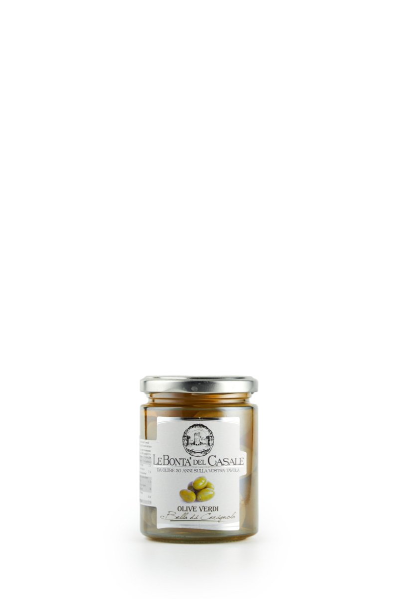 Оливки зеленые "Белла ди Чириньола", 314мл