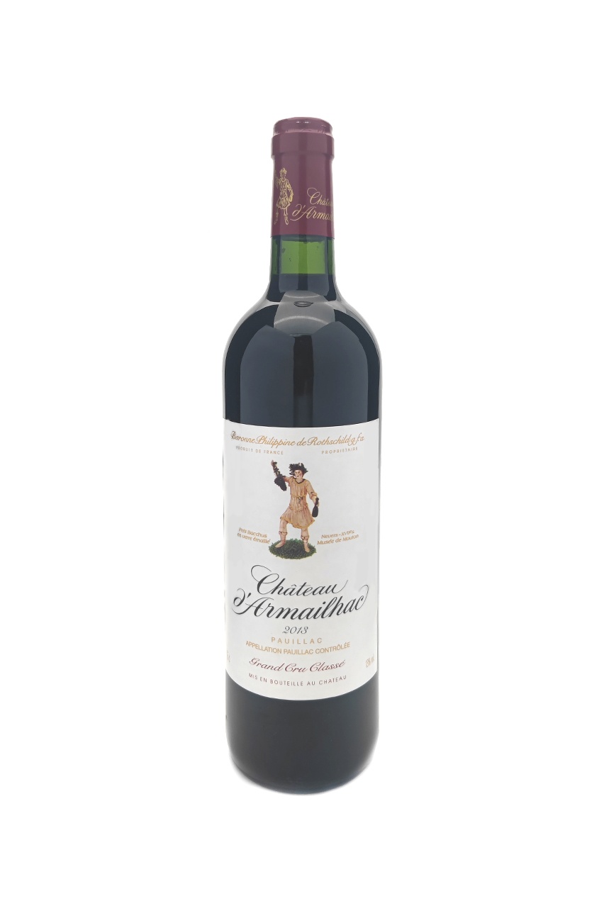Вино Шато д'Армайяк Гран Крю 2013, красное, сухое, 0.75л