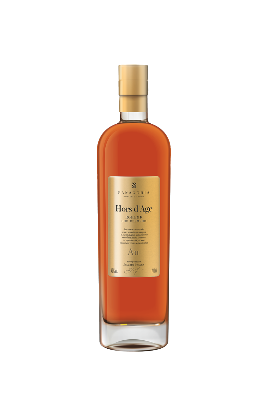 Коньяк Фанагория "Hors d'Age. Вне времени", золотой, 0.7л