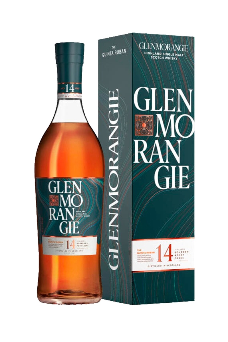 Виски Гленморанджи Кинта Рубан 14 лет, в подарочной упаковке, 0.7л