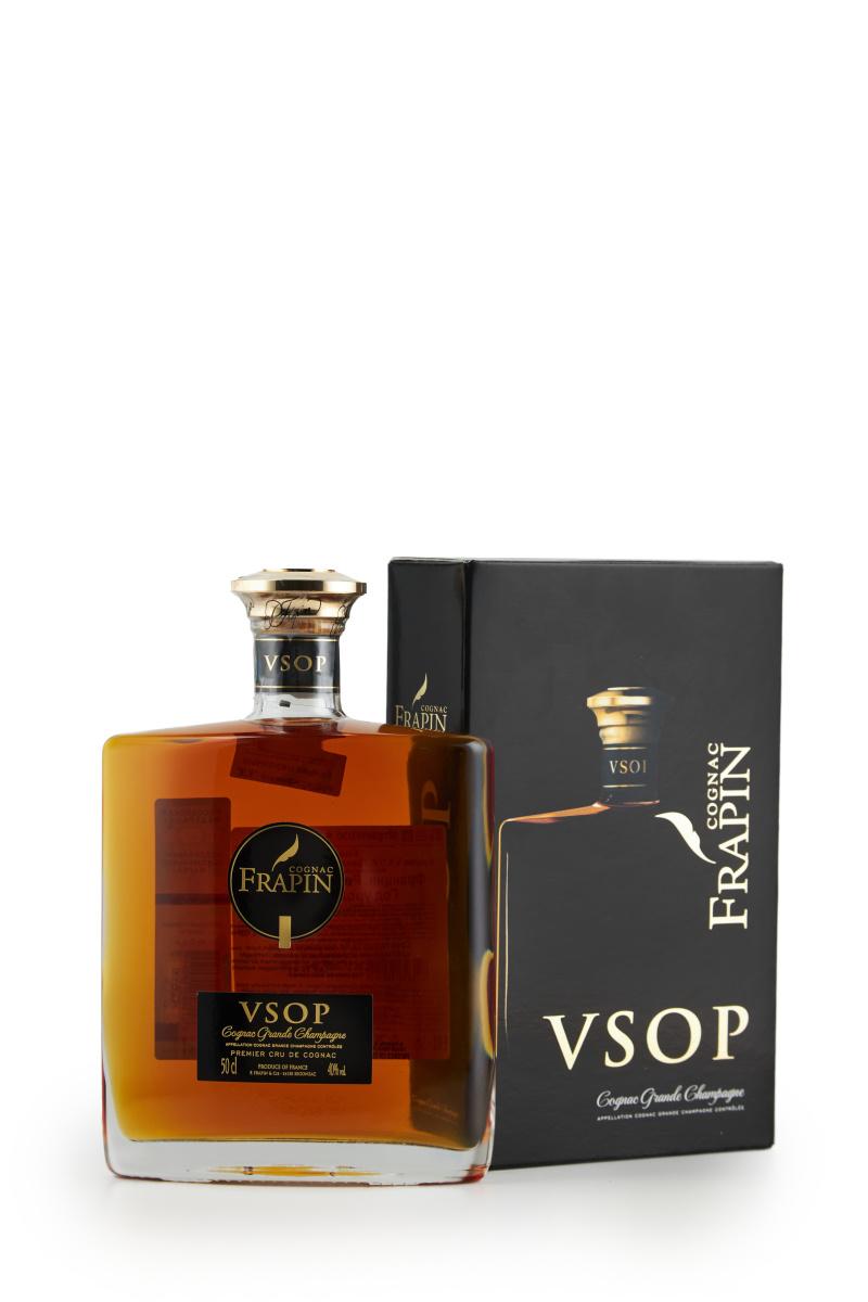Коньяк Фрапен VSOP Грань Шампань,  в подарочной упаковке, 0.5л