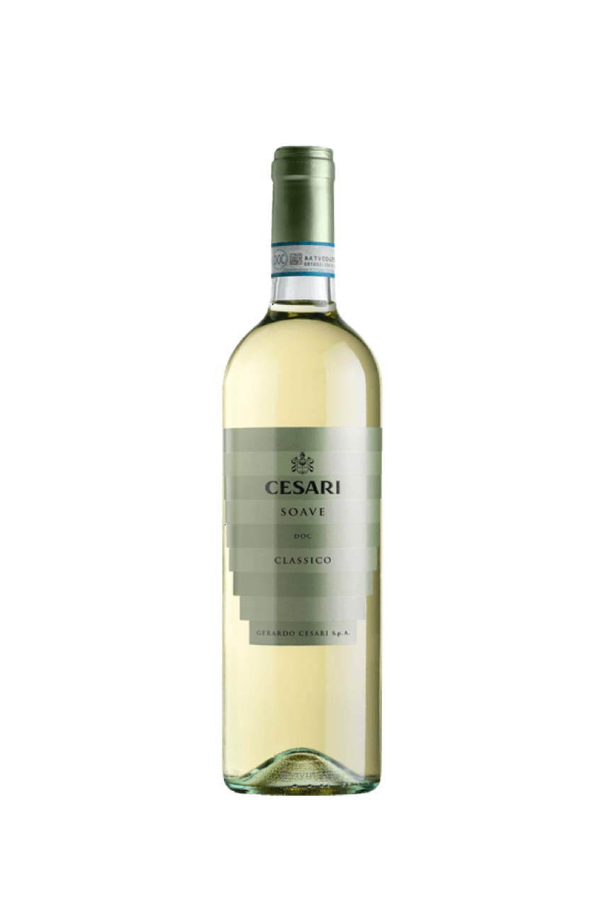 Вино Чезари Соаве Классико, DOC, белое, полусухое, 0.75л