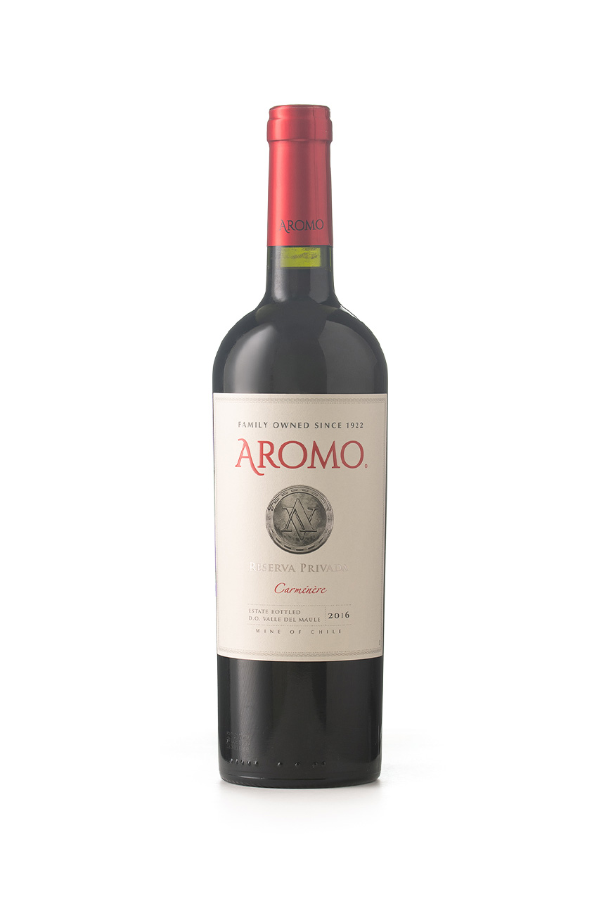 Вино Aromo Reserva Privada Carmenere, Чили, Долина Мауле, 0.75 | Купить  Вино Аромо Резерва Привада, Карменер, DO, красное, сухое, 0.75л в  Санкт-Петербурге - цена, отзывы, рейтинг | JOIA wine store