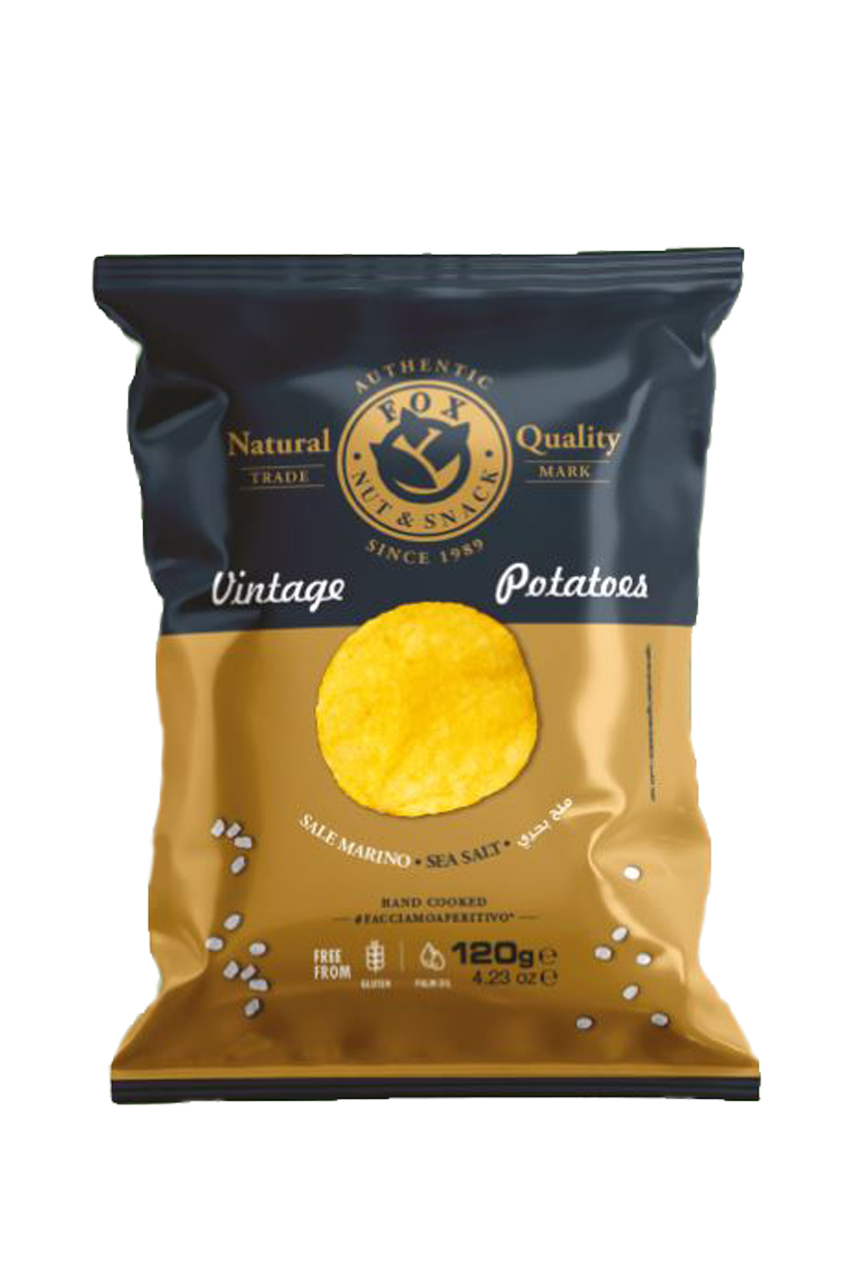 Чипсы Фокс с морской солью, 120гр