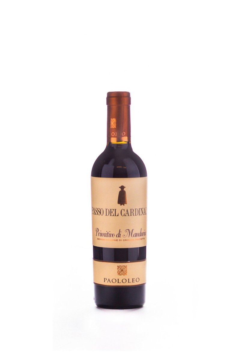 Вино Пассо дель Кардинале, DOP, красное, полусухое, 0.375л