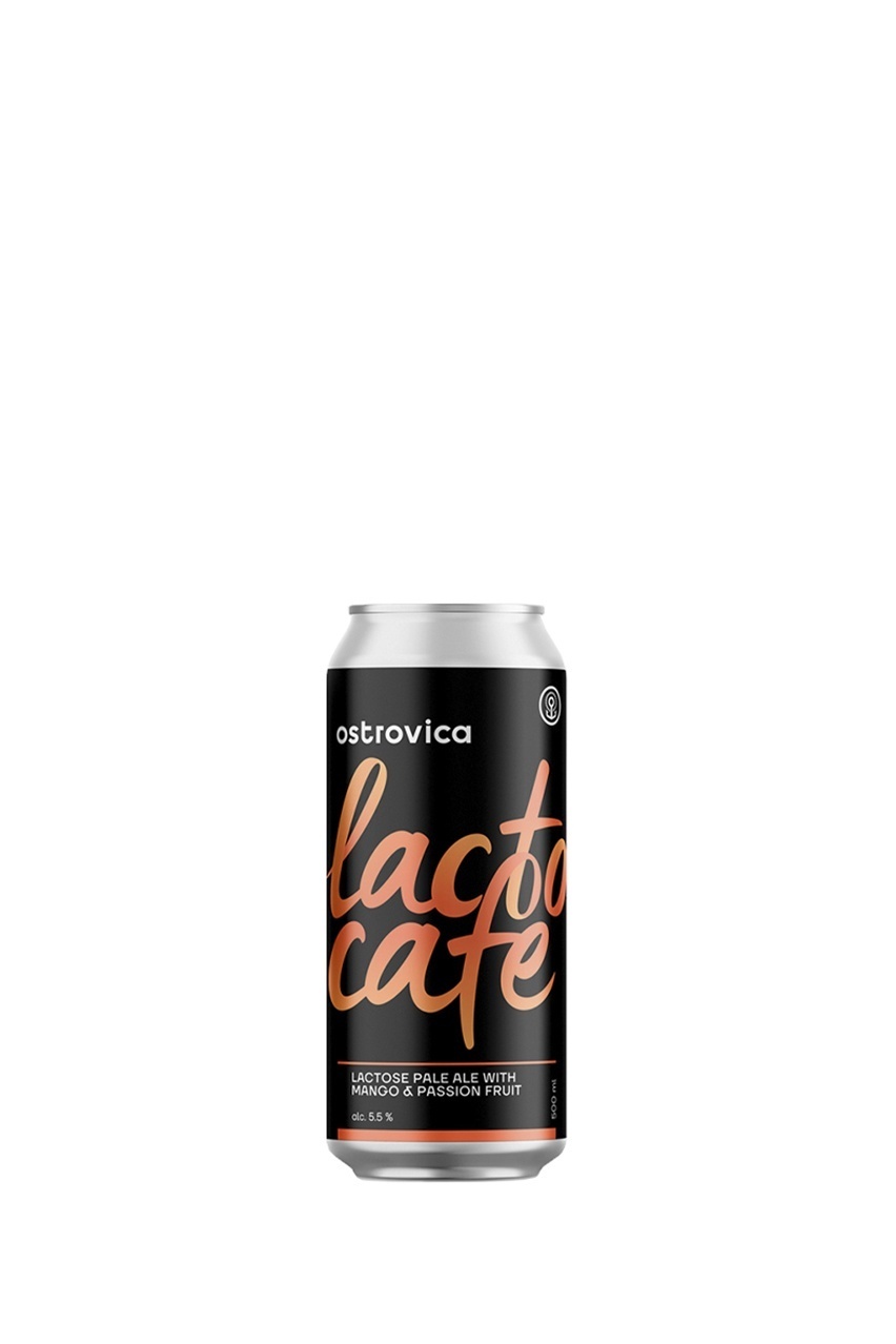 Пиво Островица Лакто Кафе Манго и Маракуйя, светлое, нефильтрованное, 0.5л