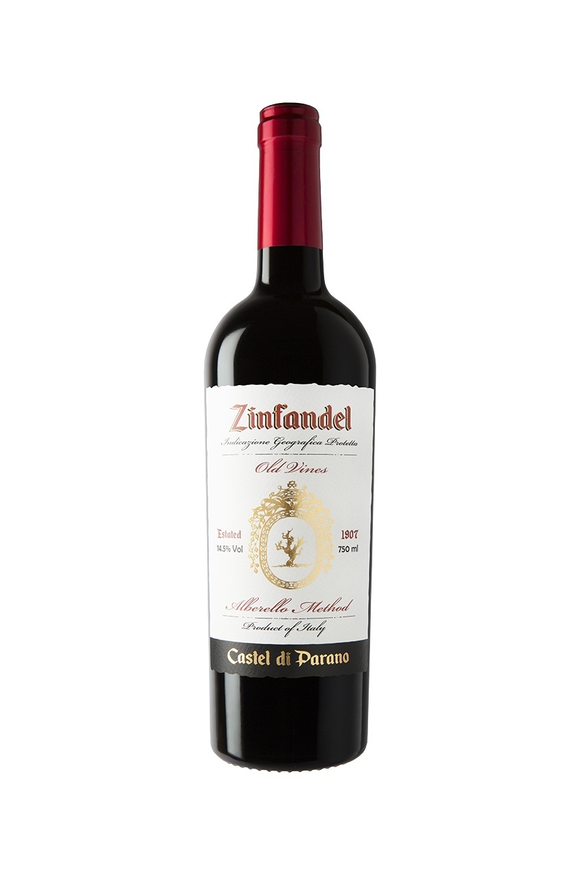 Вино Паололео Кастель ди Парано Зинфандель, IGP, красное, полусухое, 0.75л