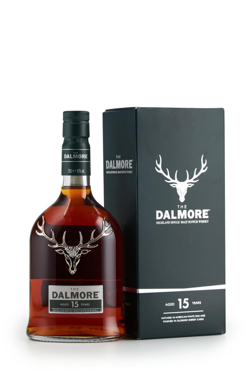 Виски Далмор 15 лет выдержки, в подарочной упаковке, 0.7л