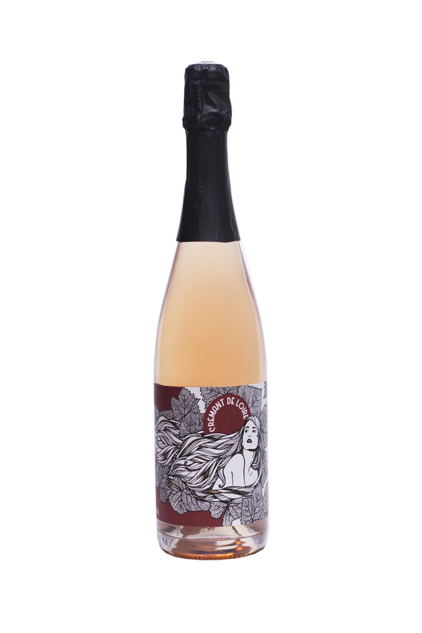 Игристое Вино Креман де Луар Розе Юто Буланже, розовое, брют, 0.75л