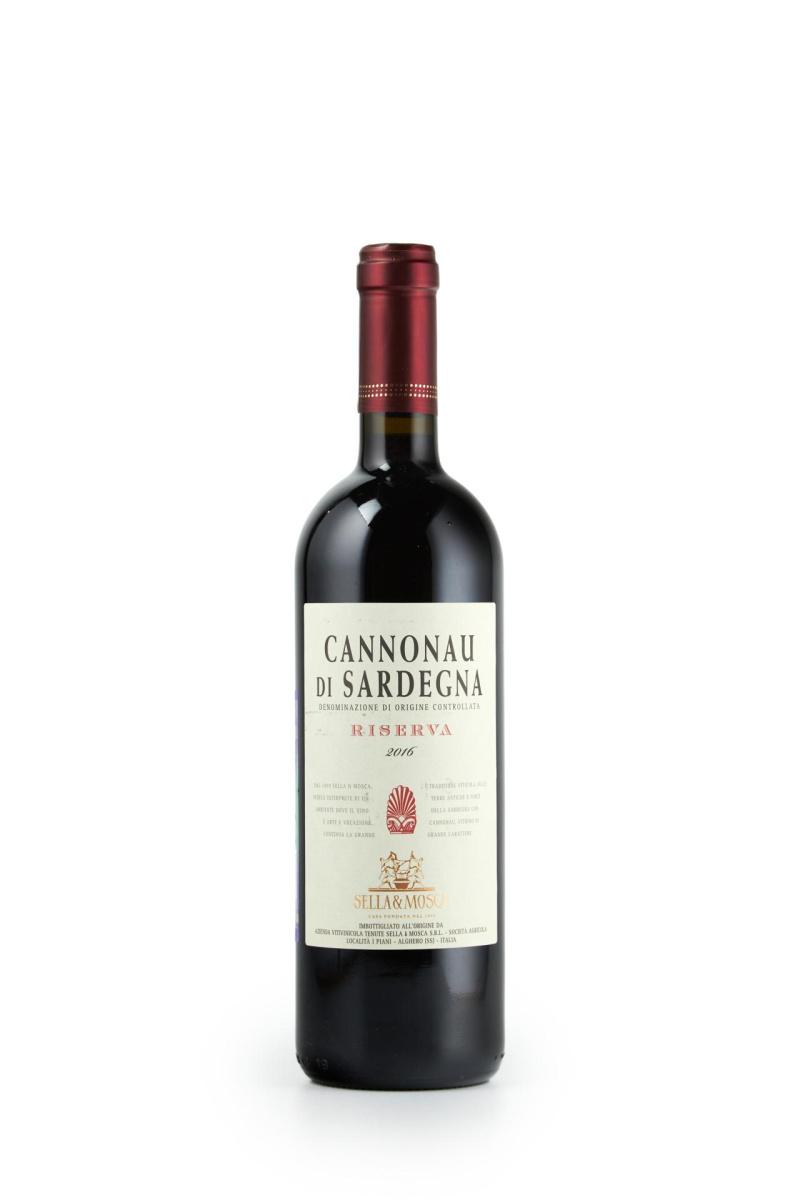 Вино Селла и Моска Каннонау ди Сардиния Резерва, красное, сухое, 0.75л