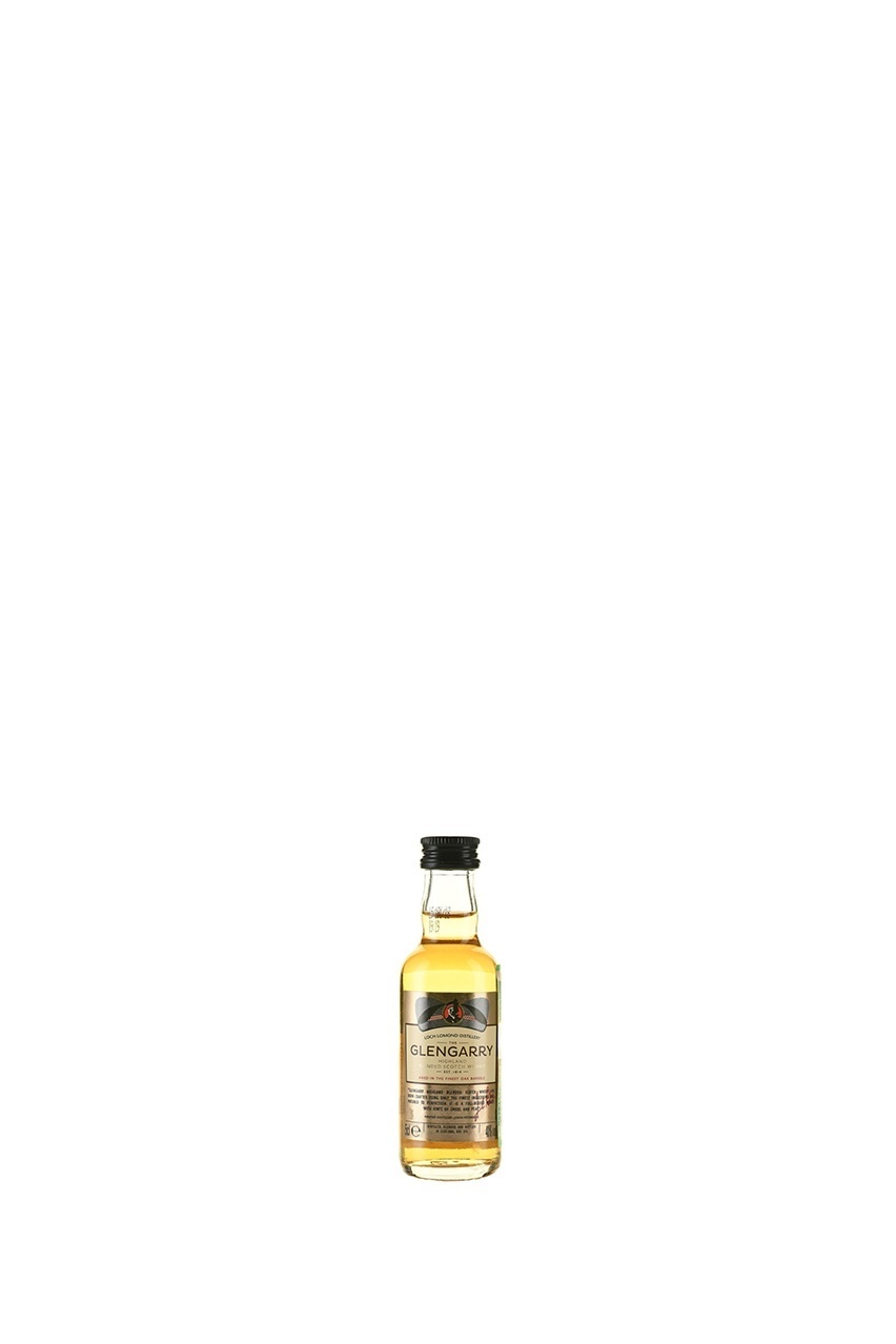 Виски Гленгэрри Блендед Скотч, купажированный, 0.05л