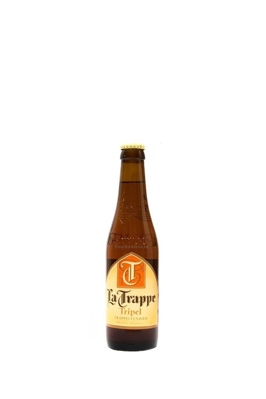 Пиво Ла Трапп Трипель, светлое, нефильтрованное, 0.33л