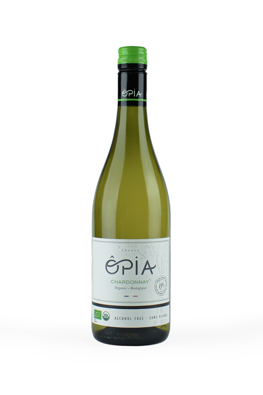 Вино безалкогольное Опиа Шардоне, белое, полусухое, 0.75л