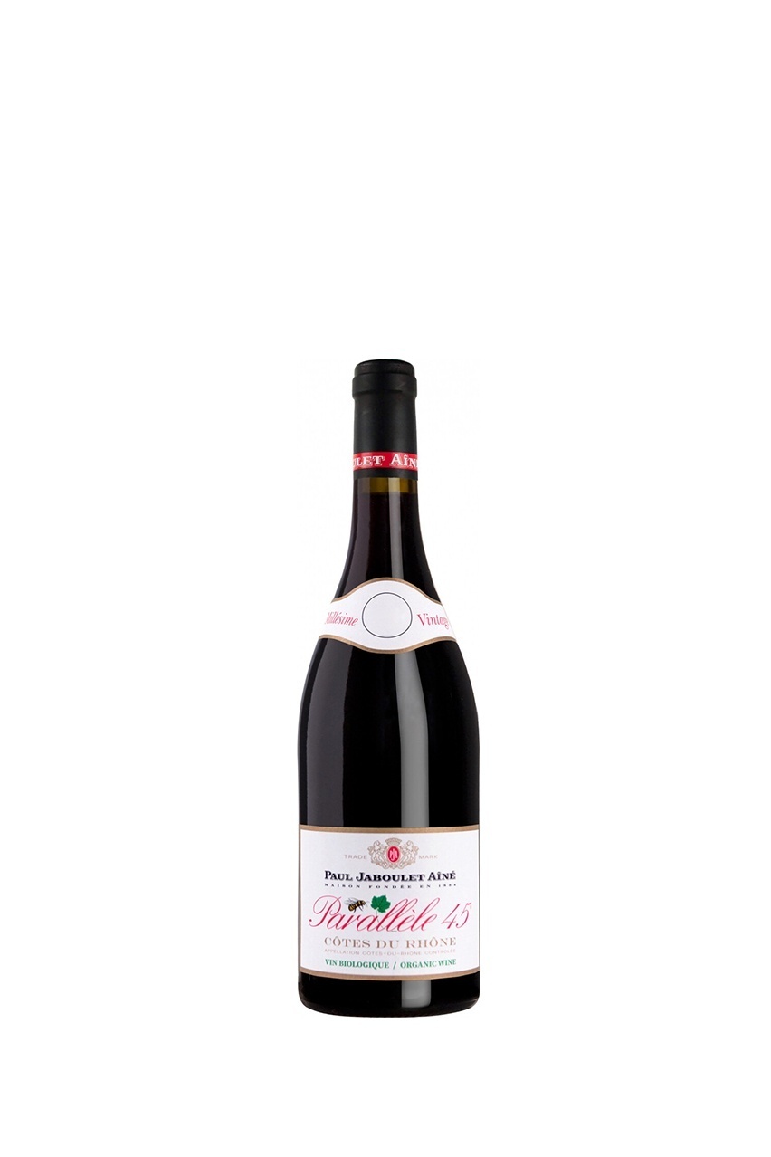 Вино Поль Жабуле Кот дю Рон Параллель 45 Руж, красное, сухое, 0.375л