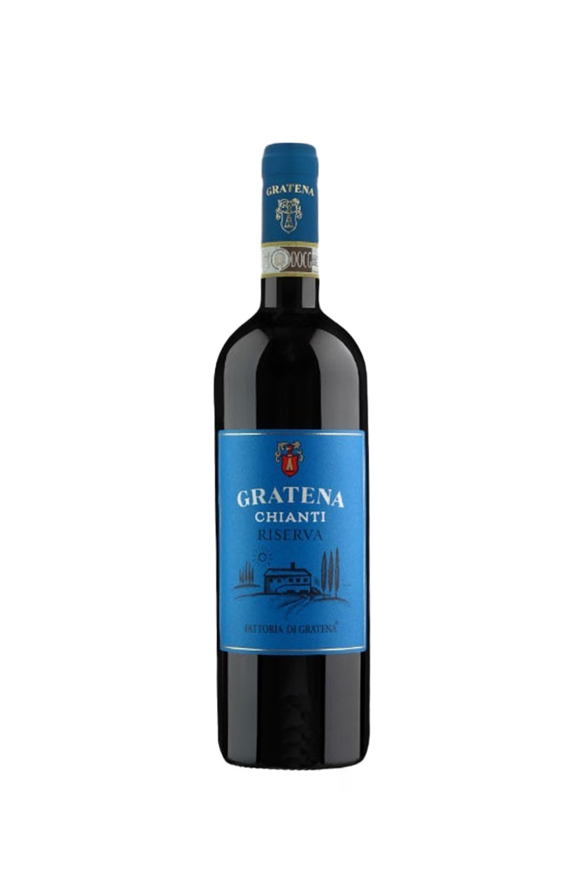 Вино Гратена Кьянти Ризерва, DOCG, красное, сухое, 0.75л