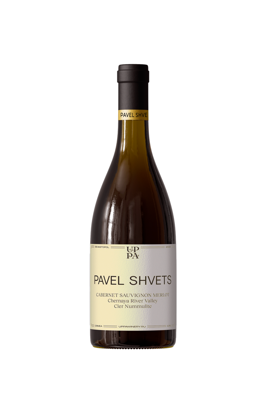 Вино Павел Швец Каберне Совиньон Мерло, красное, сухое, 0.75л