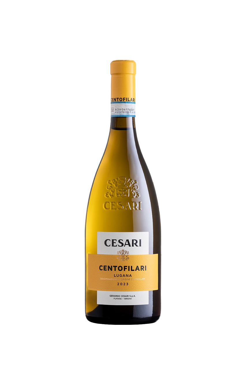 Вино Чезари Чентофилари Лугана, DOC, белое, сухое, 0.75л