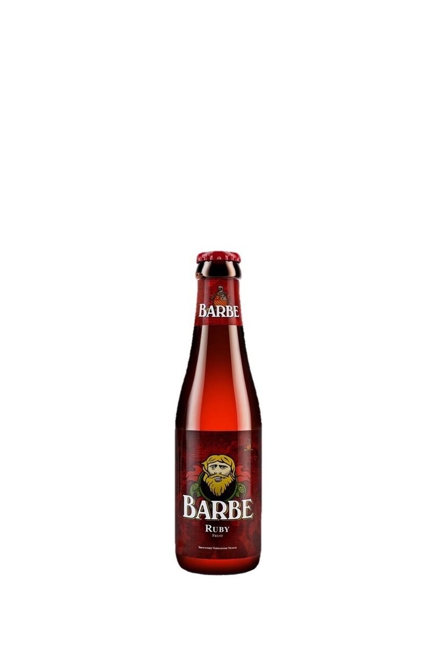 Пиво Барбе Руби, красное, фильтрованное, 0.33л