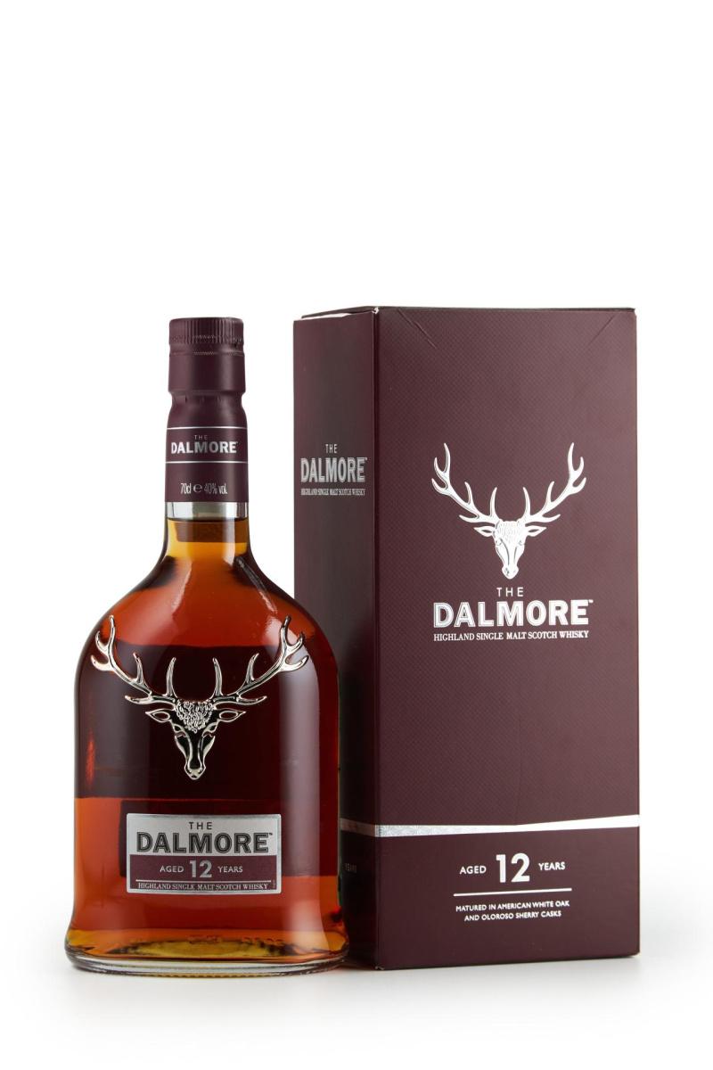 Виски Далмор 12 лет выдержки, в подарочной упаковке, 0.7л