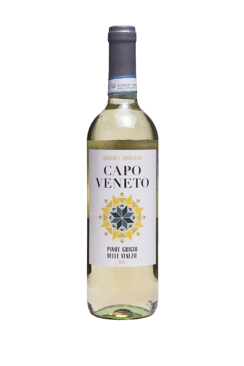 Вино Капо Венето Пино Гриджио, белое, сухое, 0.75л