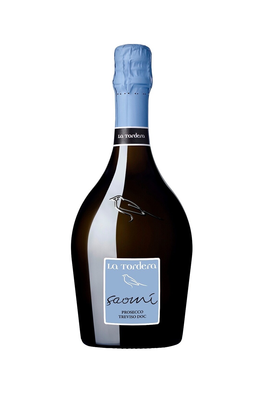 Игристое вино Ла Тордера Саоми, белое, брют 1.5л
