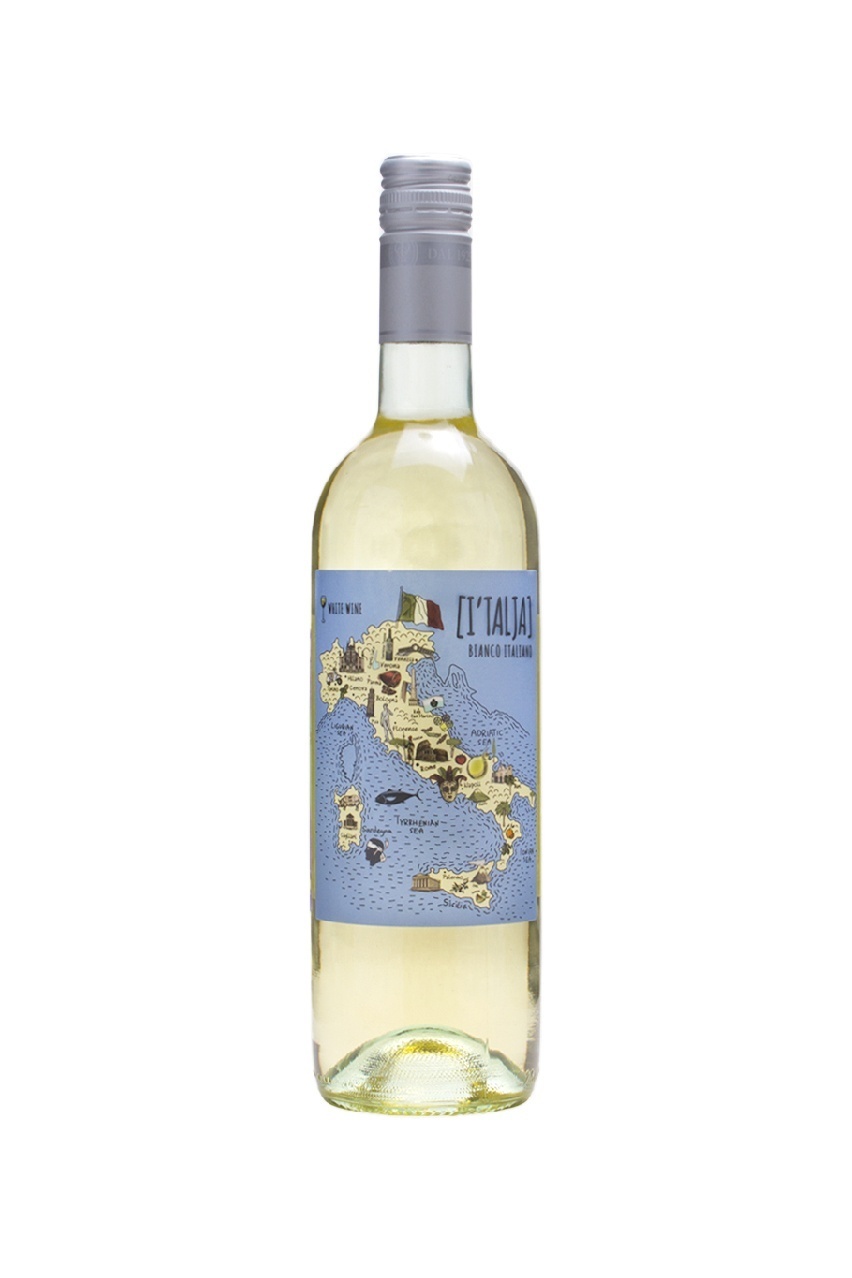 Вино Чечилия Беретта Италия Бьянко, белое, сухое, 0.75л