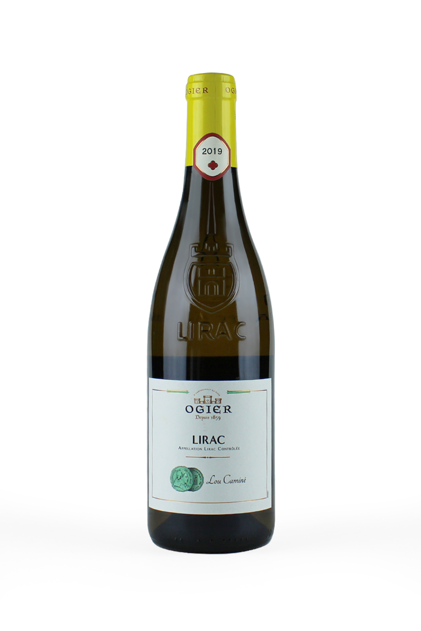 Вино Лу Каминэ Лирак, AOC, белое, сухое, 0.75л